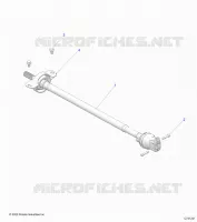 DRIVE TRAIN, FRONT PROP SHAFT