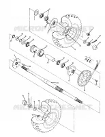 REAR WHEEL DRIVE ASSEMBLY (4916361636021A)