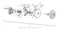 DRIVE CLUTCH ASSEMBLY  XPLORER 4X4 W959140 (4930223022C003)
