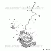 DRIVE TRAIN, MAIN GEARCASE MOUNTING