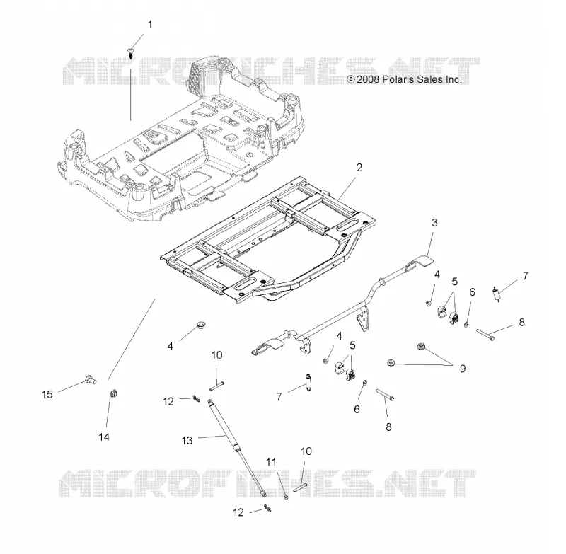 BED BOX FRAME   LATCH
