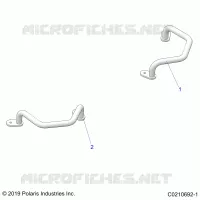 REAR BODYWORK HANDGRIP