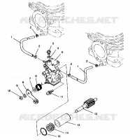 OIL PUMP ASSEMBLY WIDETRAK GT 0942061 (49261126110035)