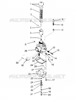 CARBURETOR XLT TOURING 0952857 AND  EUROPEAN XLT TOURING E952857 (4929172917C011)
