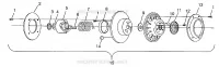 DRIVEN CLUTCH WIDETRAK LX 0972065 AND  EUROPEAN WIDETRAK LX E972065 (4938223822C001)