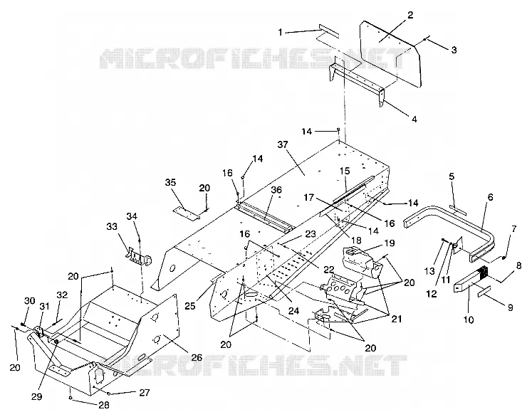 TUNNEL ASSEMBLY SPORT / 0930443 (4922942294001A)