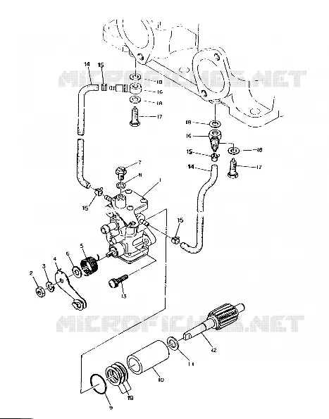 OIL PUMP 500 AND 500 CLASSIC (4921252125049A)