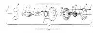 DRIVEN CLUTCH WIDETRAK GT 0952061 AND  EUROPEAN WIDETRAK GT E952061 (4928962896C003)