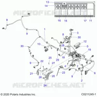 ELECTRICAL, MAIN WIRE HARNESS