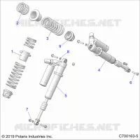 SUSPENSION, FRONT SHOCK MOUNTING