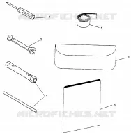 TOOL KIT    600 XC 0971776 AND EUROPEAN 600 XC E971776 (4937933793D002)