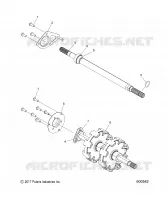 DRIVE TRAIN, JACKSHAFT AND DRIVE SHAFT
