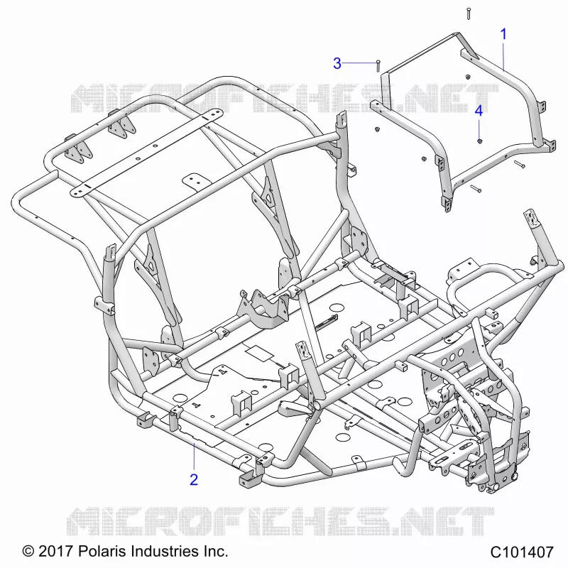 CHASSIS, MAIN FRAME