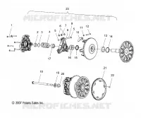 DRIVE TRAIN, PRIMARY CLUTCH