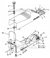 SEAT   GAS TANK ASSEMBLY STORM 0940782 AND STORM SKS 0940582 (4925032503002A)