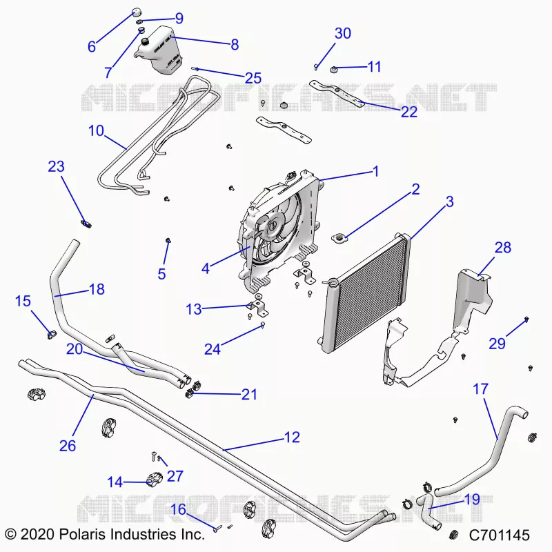 ENGINE, COOLING SYSTEM