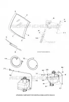 WINDSHIELD, WIPER, WASHER KIT AND MOTOR