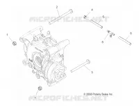DRIVE TRAIN, GEARCASE MOUNTING, REAR