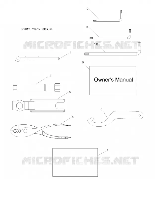 REFERENCES, TOOL KIT  AND OWNERS MANUALS