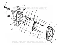 CHAINCASE ASSEMBLY LITE 0943433,STARLITE 0943427 AND  LITE DELUXE 0943431 (4924992499017A)