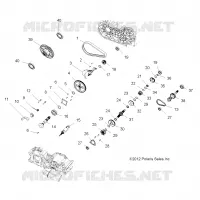 DRIVE TRAIN, MAIN GEARCASE INTERNAL