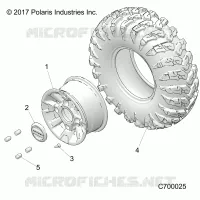 WHEELS, FRONT