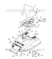 HOOD ASSEMBLY LITE GT/0933133 AND STARLITE GT/0933127 (4923232323006A)