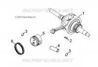 ENGINE, CRANKSHAFT AND PISTON