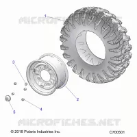 WHEELS, FRONT