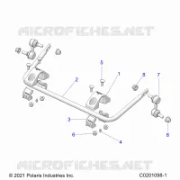 SUSPENSION, REAR STABILIZER BAR