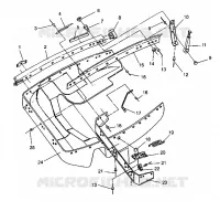 NOSEPAN ASSEMBLY SUPER SPORT 0940743 (4927742774003A)