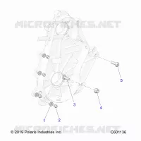 DRIVE TRAIN, CHAINCASE MOUNTING