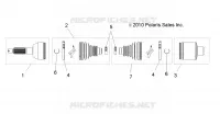 DRIVE TRAIN, MID DRIVE SHAFT