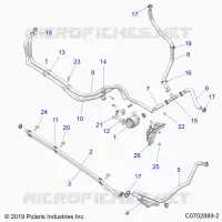 COOLING ROUTING MANIFOLD