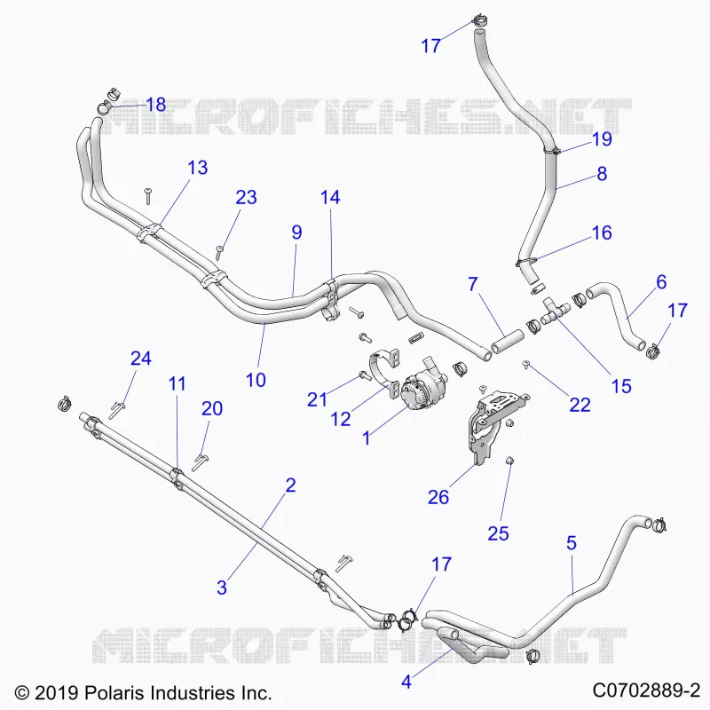 COOLING ROUTING MANIFOLD