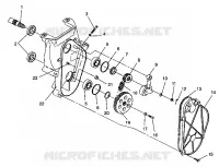 CHAINCASE ASSEMBLY 440 XCR 0941760 (4925182518018A)
