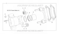 REAR BRAKE CALIPER