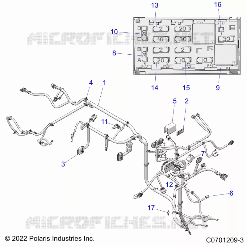 ELECTRICAL, WIRE HARNESSES