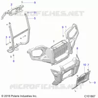 FRONT BUMPER AND MOUNTING
