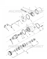 STARTING MOTOR SPORTSMAN 4X4 W958040 (4930403040D006)