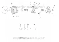 DRIVE TRAIN, PRIMARY CLUTCH