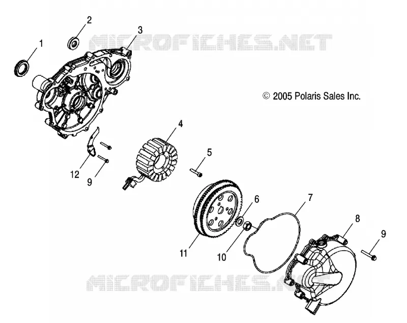 STATOR   FLYWHEEL