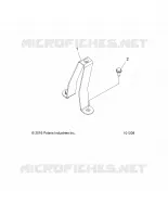 CHASSIS, FUEL TANK SUPPORT BRACKET