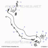 DRIVE TRAIN, GEAR SELECTOR AND THROTTLE CABLE