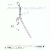 ENGINE, DIPSTICK