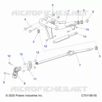 STEERING, LINKAGE, TILT AND RELATED, STANDARD