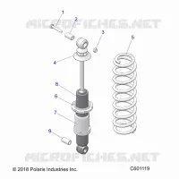 REAR TRACK SHOCK (7043994)