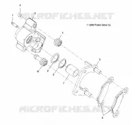 REAR BRAKE CALIPER