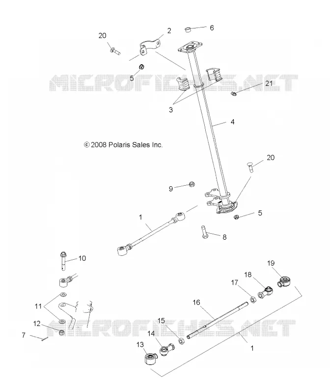 STEERING POST  