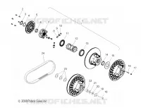 DRIVE TRAIN, CLUTCH, SECONDARY